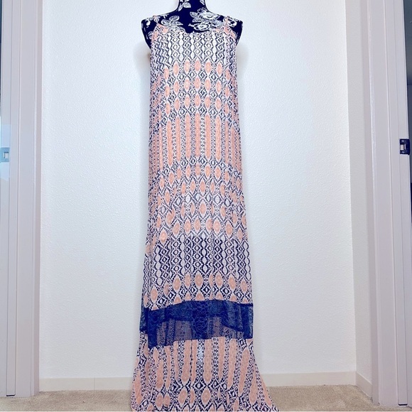 NWT BCBGeneration Spaghetti Strap Maxi Dress Size L - Picture 2 of 9